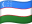 Uzbekistan flag